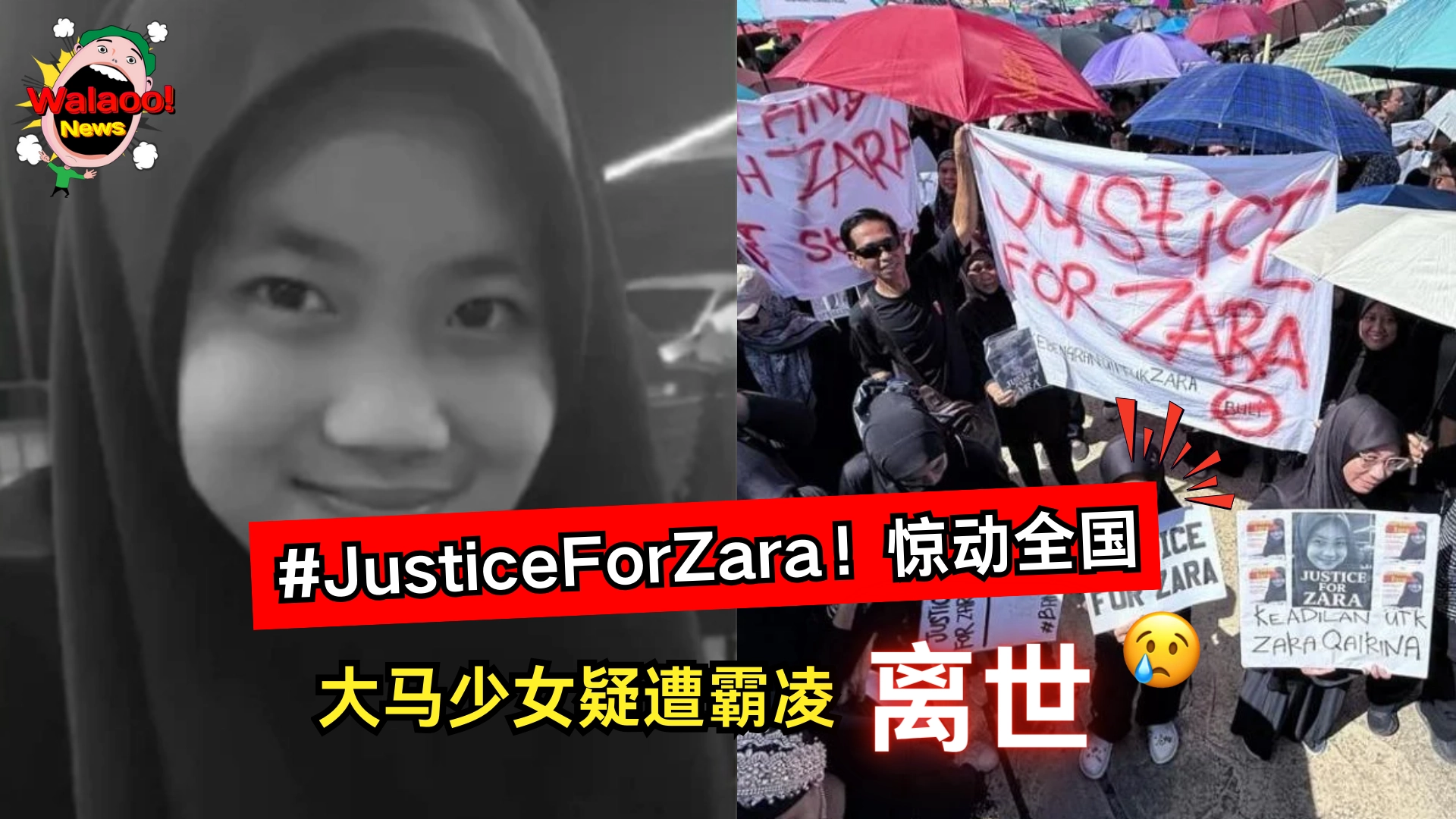 马来西亚13岁女学生疑遭校园霸凌致死　教育部紧急启动全国学校安全大检查。