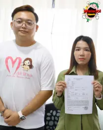 州议员玛丽娜与她的助理陈家豪